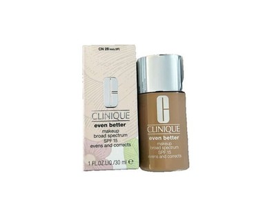 CLINIQUE CN 28 Ivory Even Better Makeup Broad Spectrum SPF 15 1fl oz New