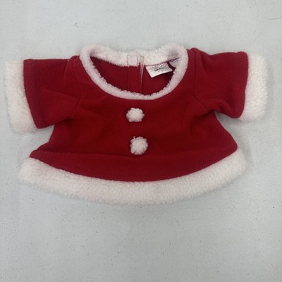 Build A Bear The Grinch Dr Seuss Red Christmas Santa Jacket Only Costume
