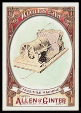 2017 Topps Allen & Ginter Facsimile Machine - The Great Exhibition #WF-8 CARD