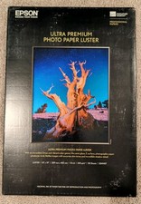 Epson Ultra Premium Luster Photo Paper 13 x 19", 50 Sheets S041407