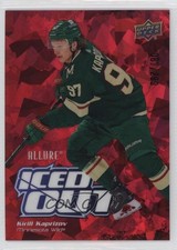 2022-23 Upper Deck Allure Iced Out Red 87/299 Kirill Kaprizov #IO-25 1o4m