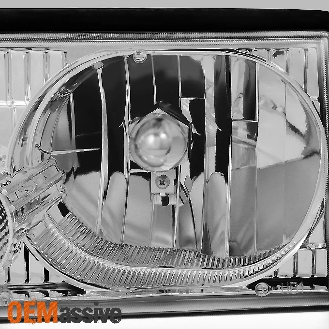 Faros Fit 87-93 Mustang con luces de esquina y estacionamiento 6 piezas 1987-1993 Foto 3 de 4