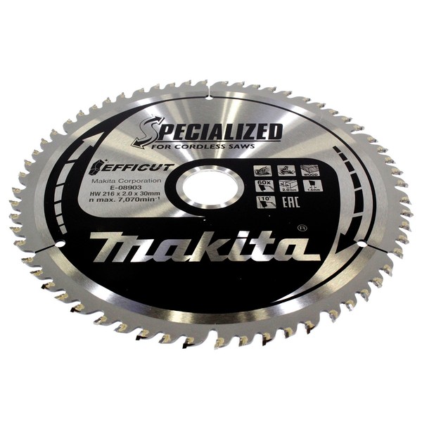 Makita Efficut SäGeblatt Holz 216 X 30 X 60Z - E-08903-image