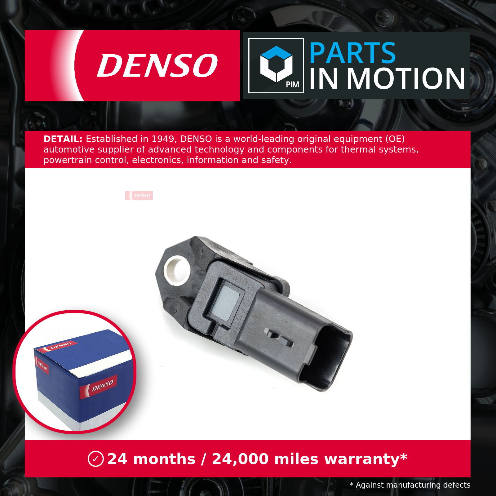 Altitude Sensor fits PEUGEOT 406 8B 2.0D 01 to 04 Atmospheric Pressure Denso New - Image 18