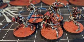 GW Warhammer 40K Adeptus Mechanicus Sicarian Ruststalkers unit Painted