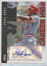 2015 Topps Career High Auto Eric Davis #CH-ED Auto