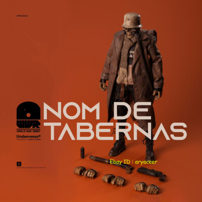 UV Underverse WWR2 Series 1/6 Nom De Tabernas Action Figure UV Underverse WWR2 Series 1/6 Nom De Tabernas Action Figure