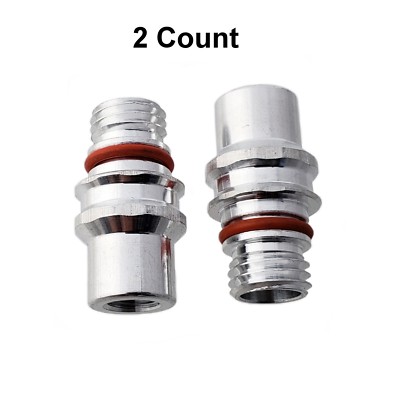 2 Count) R-1234YF High Side Port A/C Valve Aftermarket Fit GM
