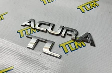 Acura TL Trunk Logo Badge Nameplate Chrome Emblem 2004 2005 2006 04 05 06 OEM