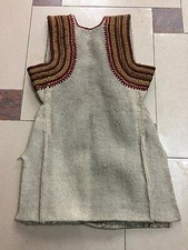 VINTAGE OLD ALBANIAN GIRL TRADITIONAL WAIST COAT-FOLK-HANDMADE-JELEK-100 YEARS
