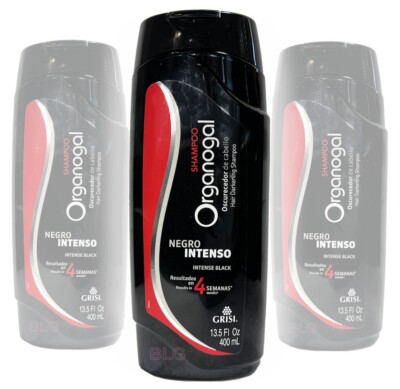 ORGANOGAL Grisi Shampoo Cleansing Hair Darkening Shampoo with Cactus Extract New