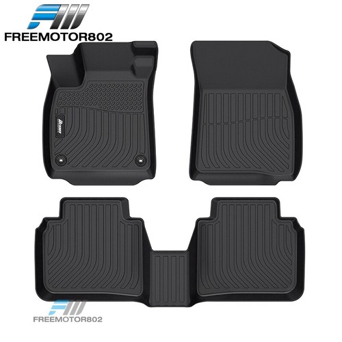 Fits 23-25 Honda Accord 3D Molded Floor Mats Carpet & Trunk Cargo Liner TPE 4PCS - Picture 2 of 6