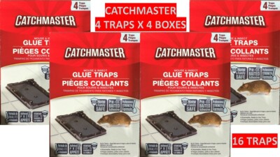 Catchmaster Mouse & Insect Glue Boards 4PKs 16 Traps
