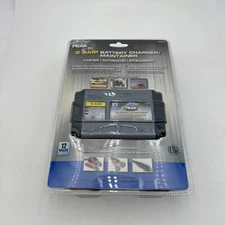 PEAK Performance Battery Charger PKC0CA  Maintainer Tender 2 Amp 12 Volt Power