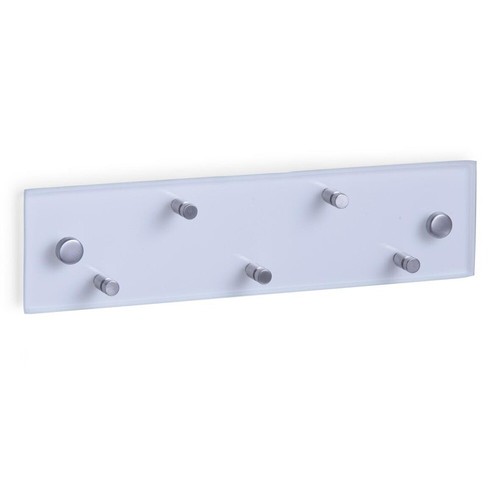 Lwenki Schlüsselhalter Wandhalterung Mit Ablage - 7 Haken, Kiefernholz, Für Schlüssel, Post & Brillen