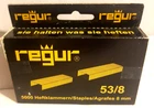 Staple gun staples 53/530.   5000pcs 8mm 11.4mmx0.75mm REGUR