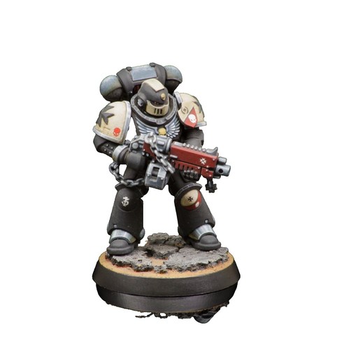 JOYTOY WARHAMMER 40K Black Templars High Marshal Helbrecht Action