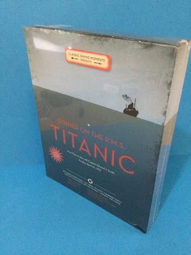 Dinner Party on The RMS Titanic Boxed Host Kit First Class Cabin With Captain
