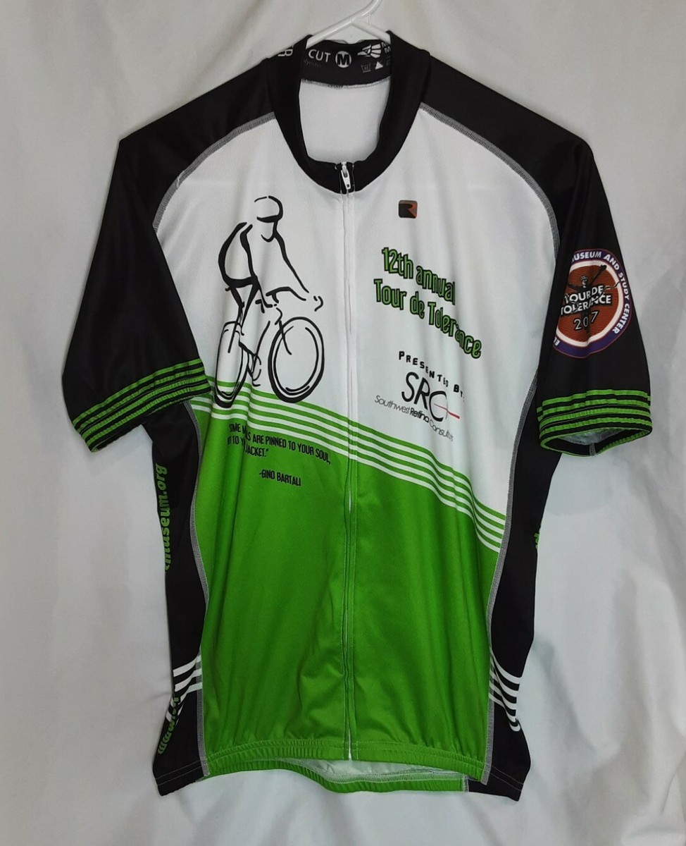 Tour de Tolerance Cycling Jersey Men's Size Medium D4