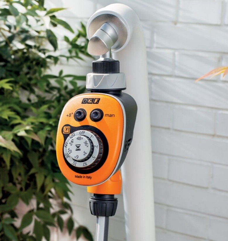Programador Electrónico 3/4'' Riego Programado Jardín Prado Huerta GF48