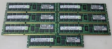 Samsung Lot of 7 X4GB 2Rx4 PC3-10600R M393B5170GB0-CH9Q9 HP 500203-061