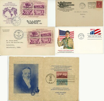 米国ＦＤＣコレクション US FDC First Day Covers - Lot of 4 | eBay
