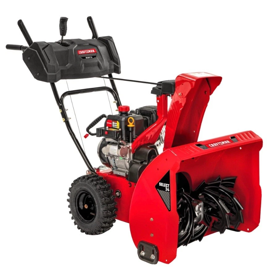 Craftsman 24 208CC Electric Start TwoStage Snow Blower, 46 OFF