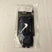  NWT NIKE FORCE ELITE Navy Blue/White Batting Gloves Adult M  TEAM ISSUED 