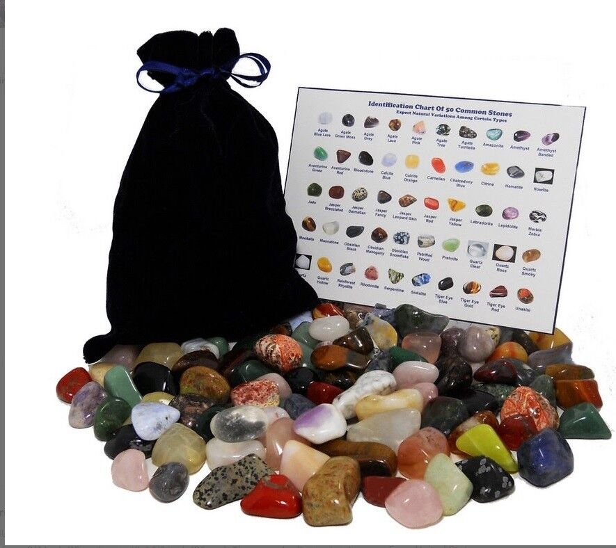 Tumbled Stone Identification Chart