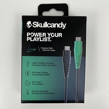 Skullcandy Rapid Charging Cable Line USB-C to USB-C 60W Standard Issue 4ft