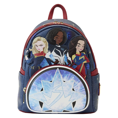 NWT LOUNGEFLY-The Marvels Glows in the Dark Bag Marvel Comics NWT Marvel Loungefly Avengers Glow-in-the-Dark  main image 4