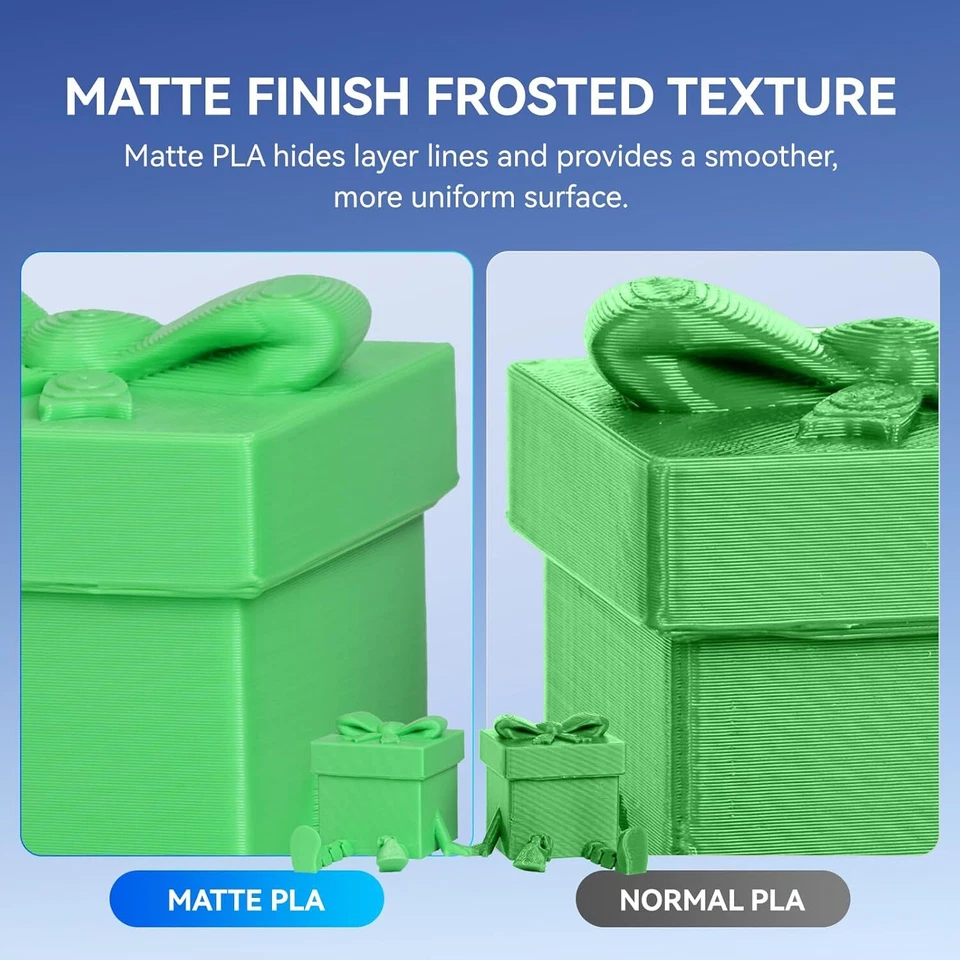 JAYO 10KG PLA PETG Matte PLA+ SILK ABS TPU 3D Printer Filament 1.75mm 1.1KG - image 4 of 4