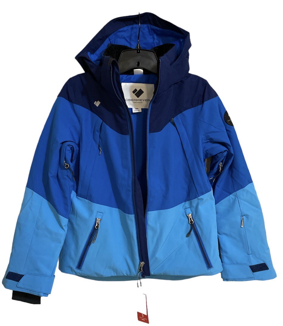 オバマイヤースノーウェアM(10ー12)140 OBERMEYER 白/グレー Obermeyer Ski Snowboarding Jacket Girls Size M (10-12) NWT $219 | eBay