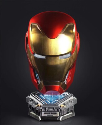 2024 Marvel Mechahead 1:1 Iron Man MK50 Helmet Wearable Voice