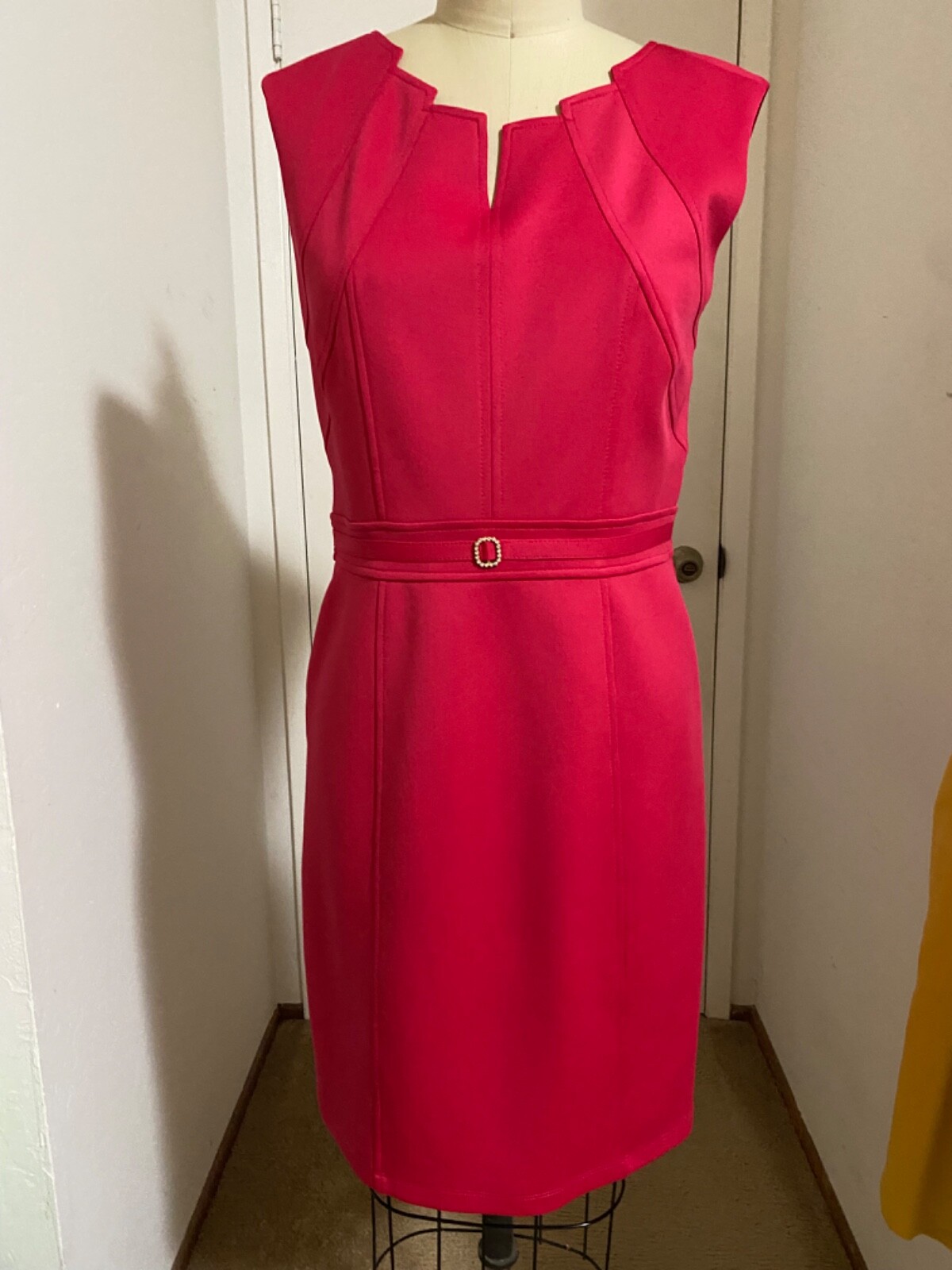 ELLEN TRACY Hot Pink Women Dress size 4