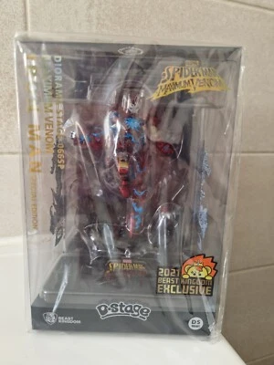 Marvel Spiderman Maximum Venom Iron Man Special Editiom Beast Kingdom - Photo 1/4