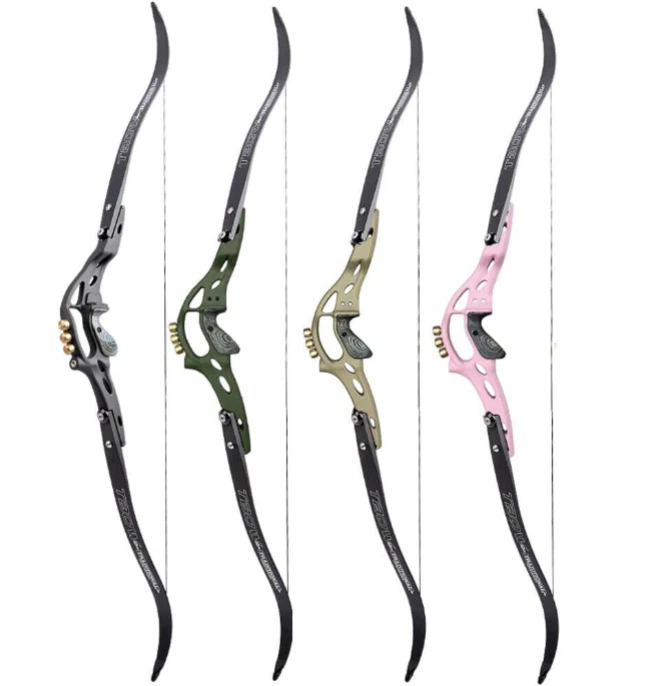 62" ILF Recurve Bow Set 30-60lbs Archery 19" Riser Takedown Hunting Target USA - Image 4 of 4