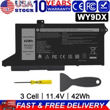 laptop for dell latitude 15 5520 14 5420 battery rj40g 01K2CF 075X16 WY9DX
