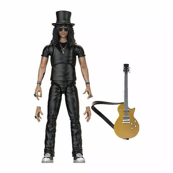 BST AXN Guns N' Roses Slash 5” Action Figure NEW GNR