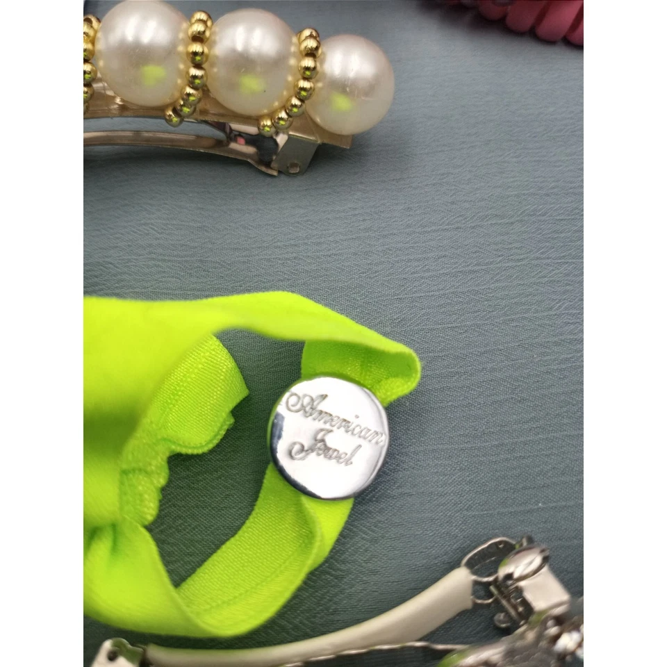 Винтажные много волос аксессуары эластичные галстуки хвост зажимы заколки Claire's - Изображение 4 из 4