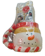 Frosty Snowman Gift Set Vanilla Bubble Bath Body Lotion Loofah Mug Christmas