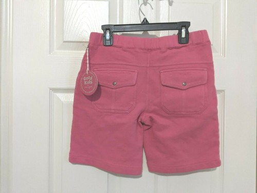 Life is Good Shorts, Girl's Large, Pink, French Terry, New With Tags - Picture 2 of 2