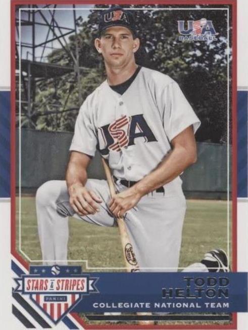 2017 Panini USA Baseball Stars & Stripes - Todd Helton #98 - 1 of 1