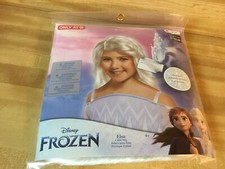 new disguise brand target exclusive disney frozen elsa child wig Adjustable Fit