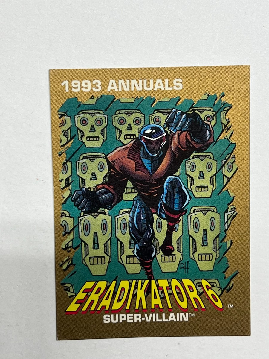 1993 Annuals Marvel Card 25 Super-Villain Eradikator 6 | eBay