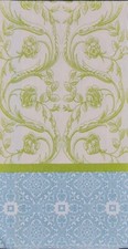 TWO Individual Napkins Roman Design Guest Towel for Decoupage (229)