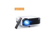 Apeman LC350 LCD Native 480P Support 1080P Home Theater Projector, Dual Speakers