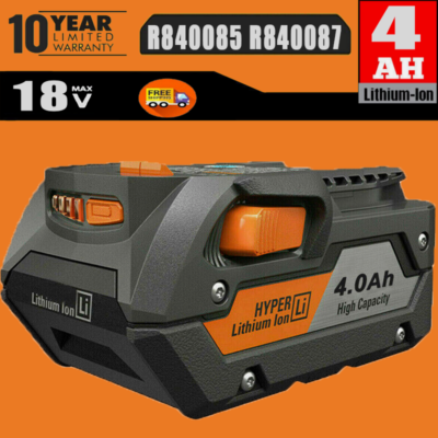 #ad 4.0AH Lithium ion Battery For Ridgid 18V R840087 R840085 Rigid 18V Tool NEW $23.98
