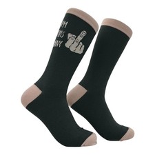 Im This Many Socks Funny Sarcastic Middle Finger Graphic Novelty Footwear for