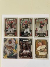 MLB Card Lot. James Wood, Dylan Crews and More! ( 6 cards) Mint!